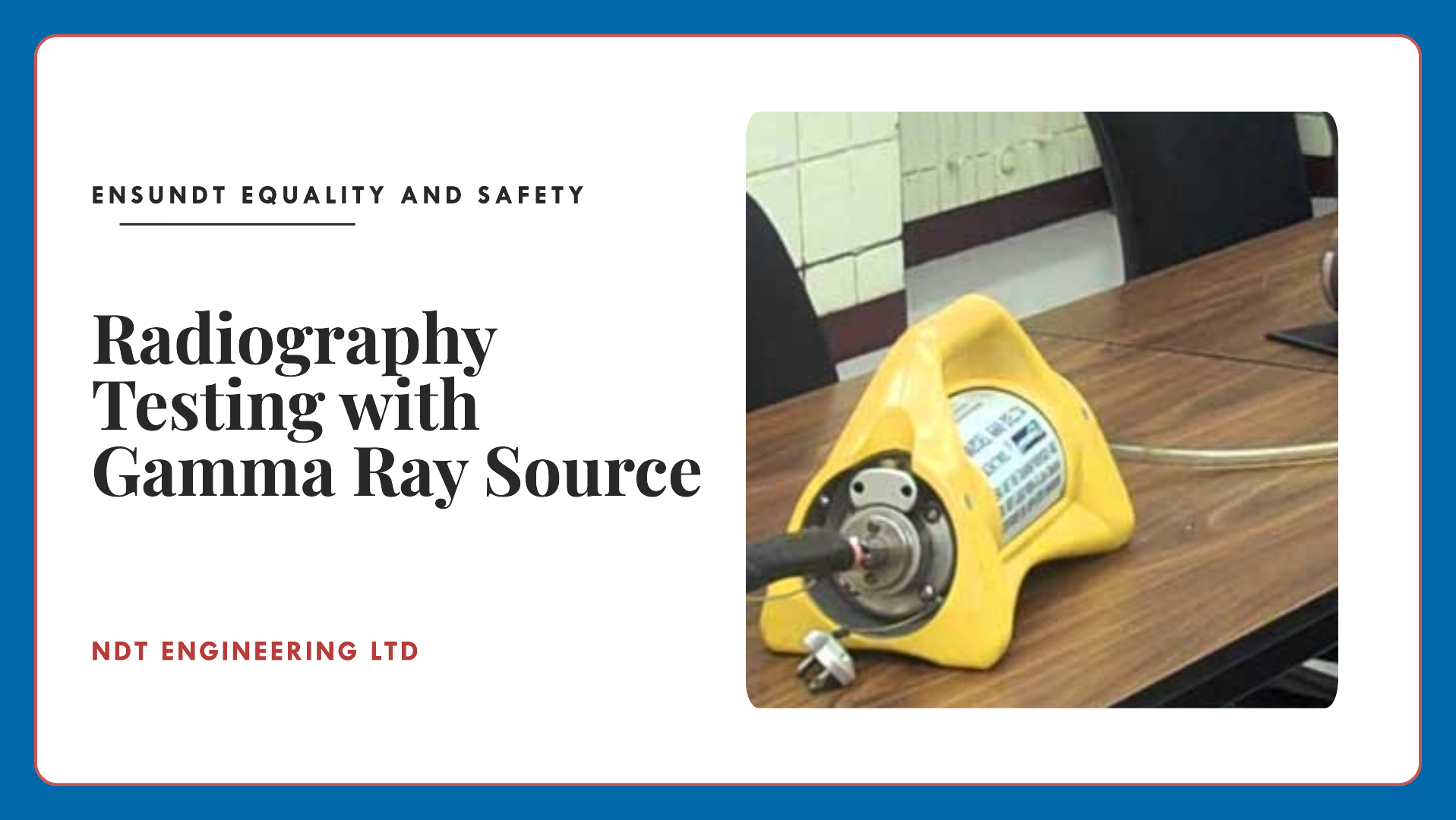 Radiography Testing Image